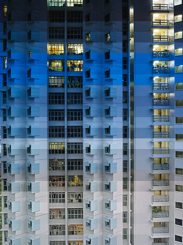 The Passage of Time Shown in Layered Collages by Fong Qi Wei The Passage of Time Shown in Layered Collages by Fong Qi Wei