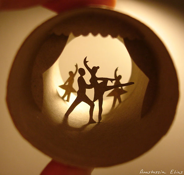 New Toilet Paper Roll Art by Anastassia Ellias New Toilet Paper Roll Art by Anastassia Ellias