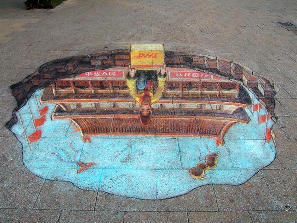 The 5 Most Talented 3D Sidewalk Artists The 5 Most Talented 3D Sidewalk Artists