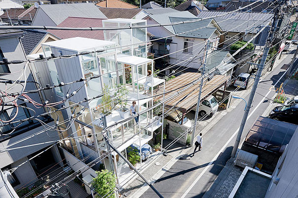 Transparent House in Japan Transparent House in Japan