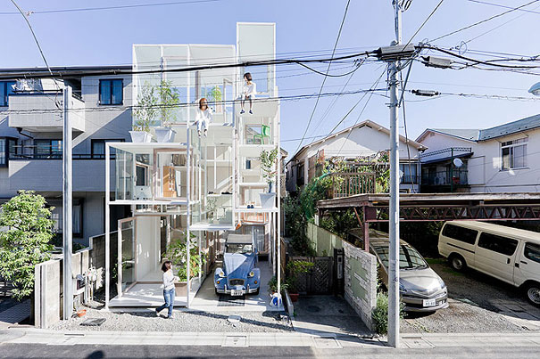 Transparent House in Japan