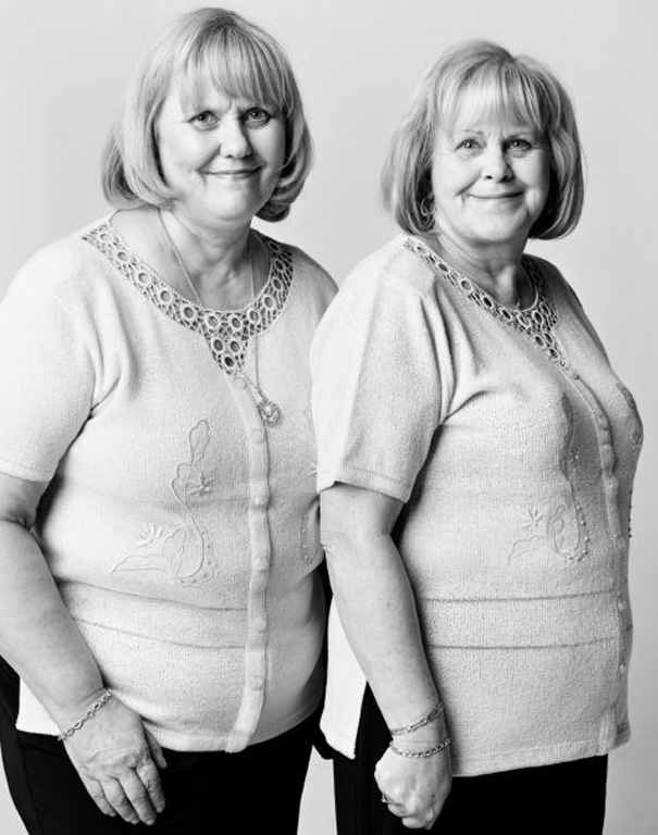 Portraits of Unrelated Look-Alikes by Fran&ccedil;ois Brunelle