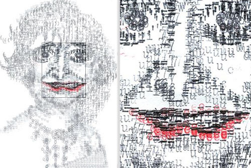 Amazing Typewriter Art By Keira Rathbone Amazing Typewriter Art By Keira Rathbone