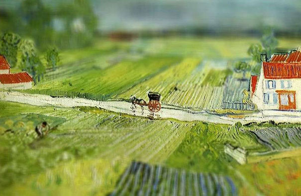 16 Van Gogh's Paintings Get Tilt-Shifted