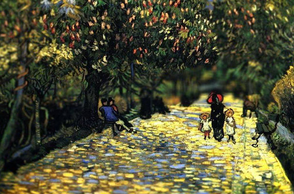 16 Van Gogh's Paintings Get Tilt-Shifted