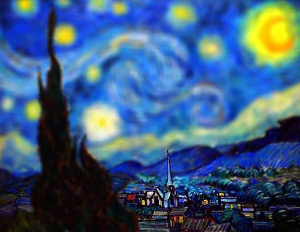 16 Van Gogh's Paintings Get Tilt-Shifted
