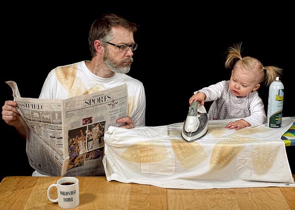 World’s Best Father: Dave Engledow with Daughter Alice Bee World’s Best Father: Dave Engledow with Daughter Alice Bee