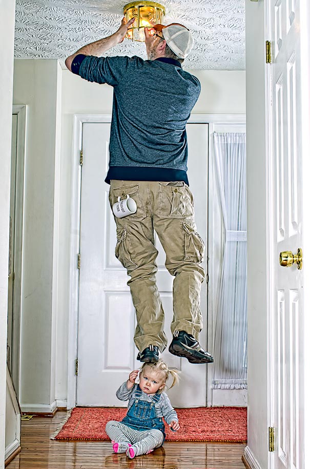 World’s Best Father: Dave Engledow with Daughter Alice Bee World’s Best Father: Dave Engledow with Daughter Alice Bee