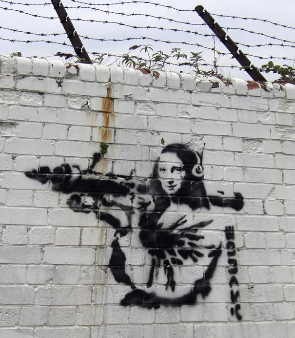 Banksy's Artwork Recreated in Real Life Banksy's Artwork Recreated in Real Life